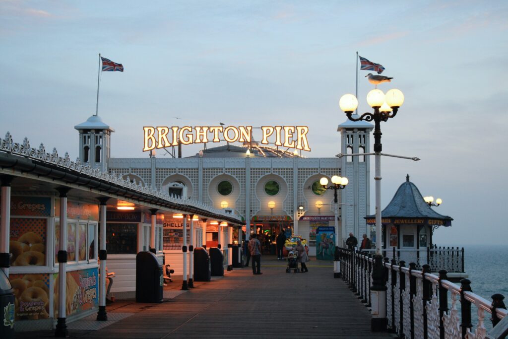 The Brighton Palace Pier 
